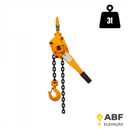 Talha Manual de Alavanca 3T x 3 m — ABF Elevação